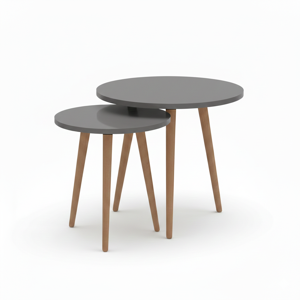 Kit com 2 Mesas Apoio