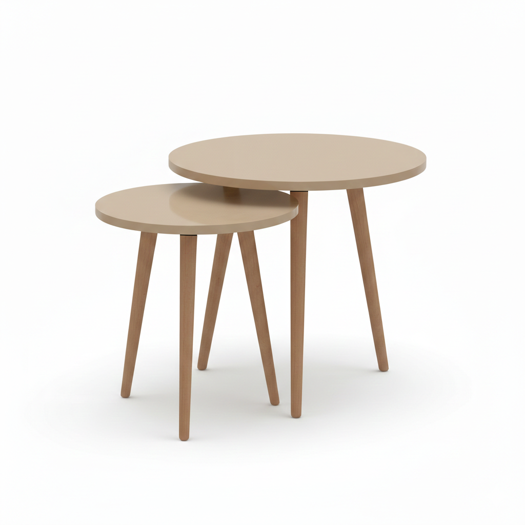 Kit com 2 Mesas Apoio