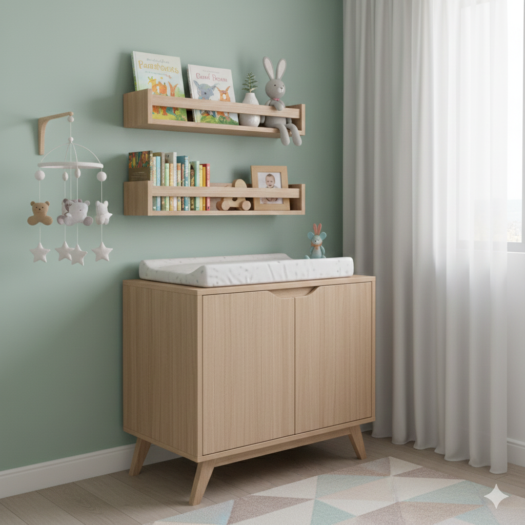 2 Prateleira 60x10 decoração Nicho Livros