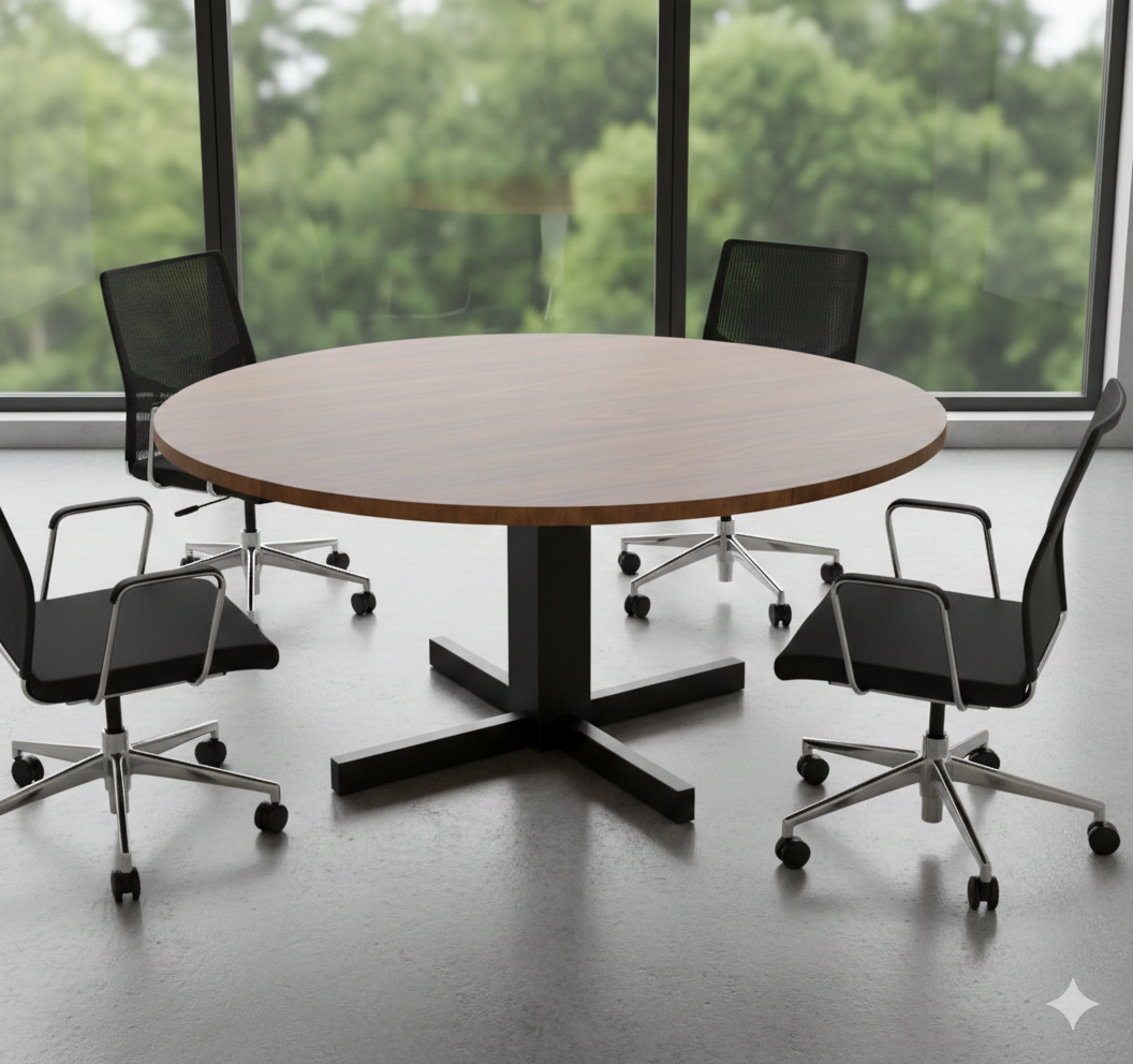 Mesa de Reunião Circular Nopre